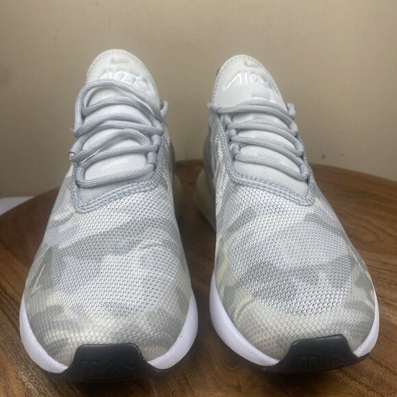 Nike Air 270 Camouflage Gray Women's Sneakers - Picture 3 of 10